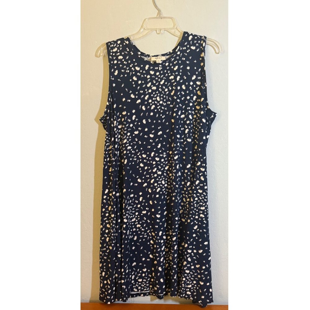 Style & Co Plus Size Printed Sleeveless Flip Flop Dress